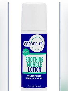 Epsom-It Soothing Muscle lotion roll on ball -Magnesium & Epsom salt